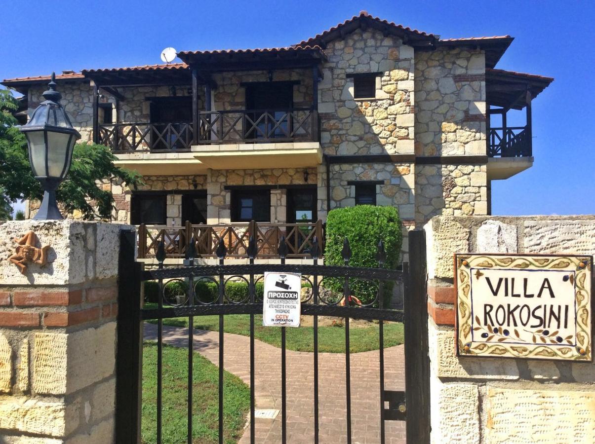 Stone Villa Rokosini Vourvourou Buitenkant foto